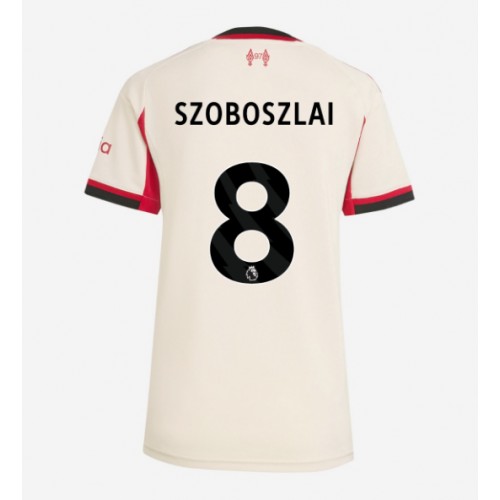 Liverpool Dominik Szoboszlai #8 Gostujuci Dres za Ženska 2025-26 Kratak Rukav
